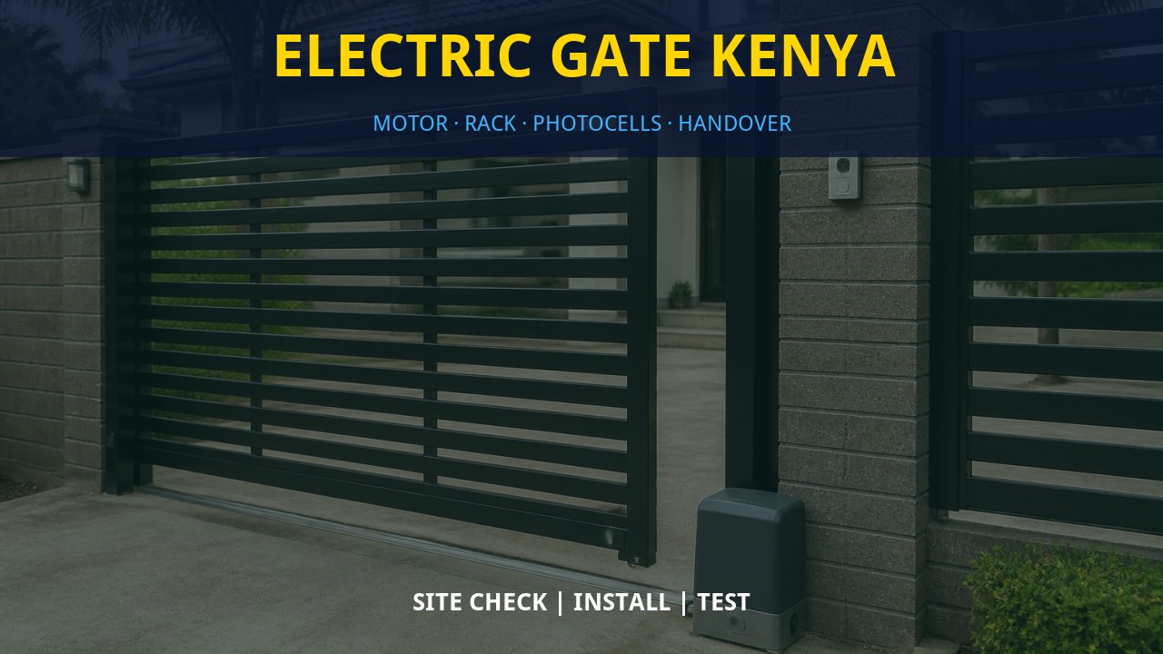 Electric gate Kenya Electric gate Kenya