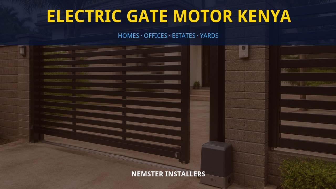 Electric gate motor Kenya