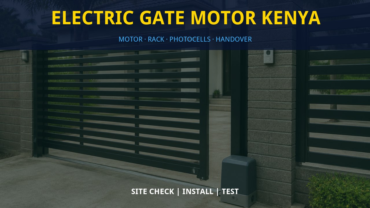 Electric gate motor Kenya