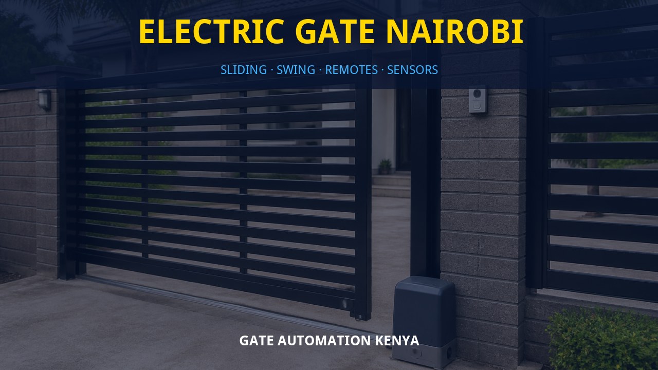 Electric gate Nairobi