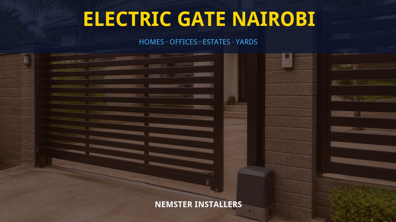 Electric gate Nairobi
