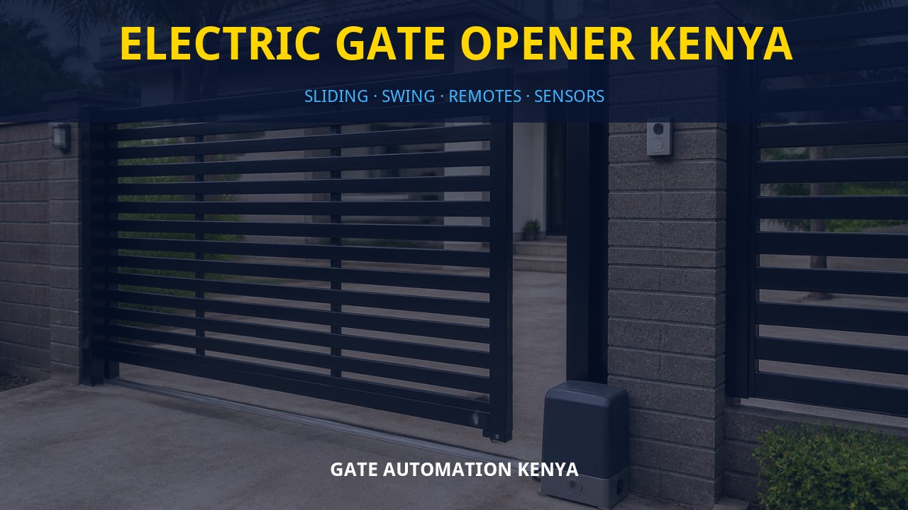 Electric gate opener Kenya