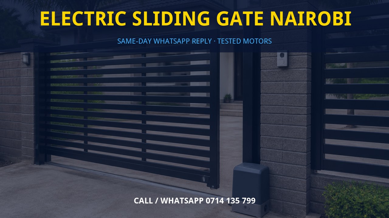 Electric sliding gate Nairobi