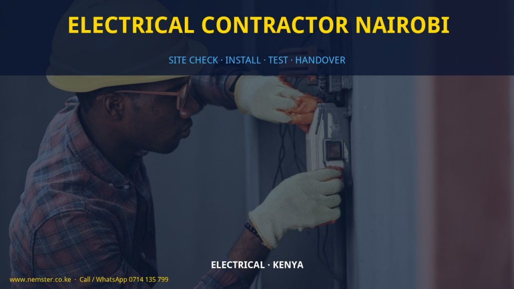 electrical contractor Nairobi