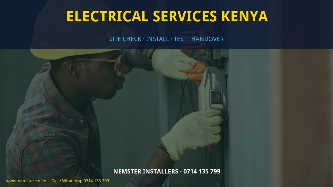 electrical services Kenya electrical services Kenya