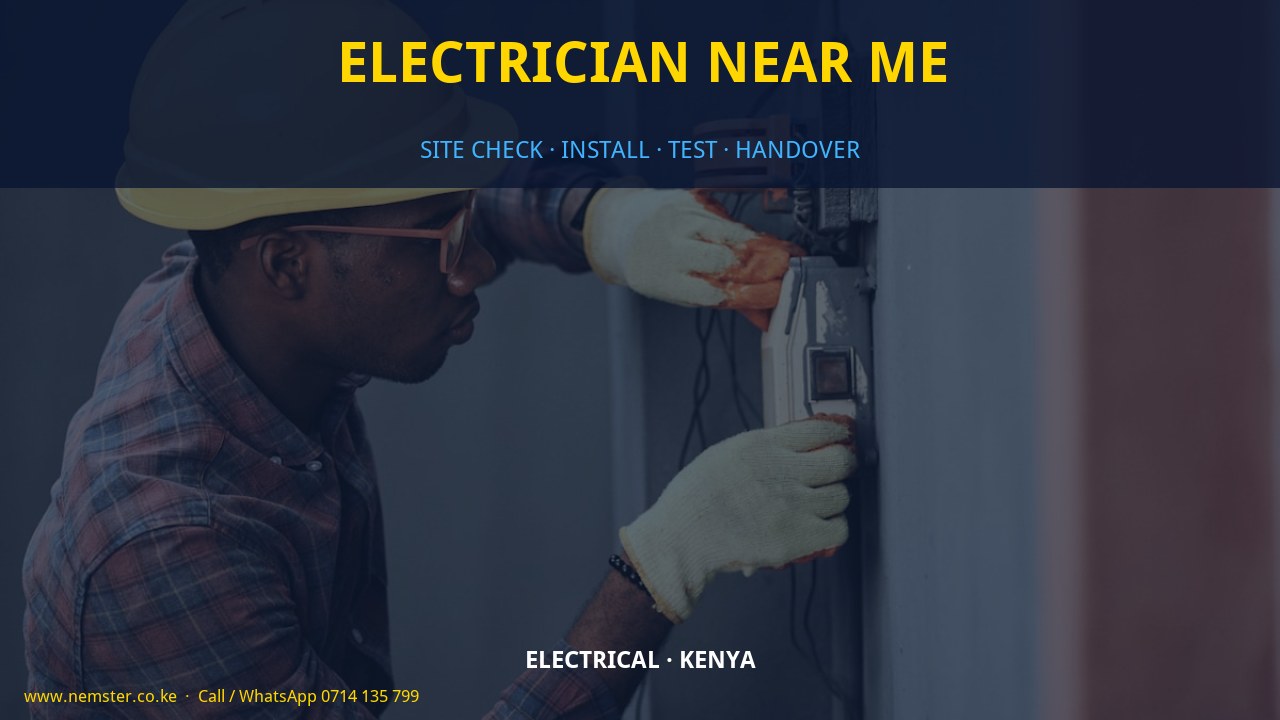 electrician near me