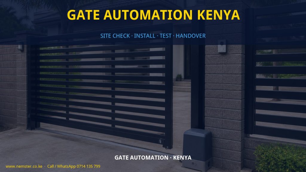 gate automation Kenya