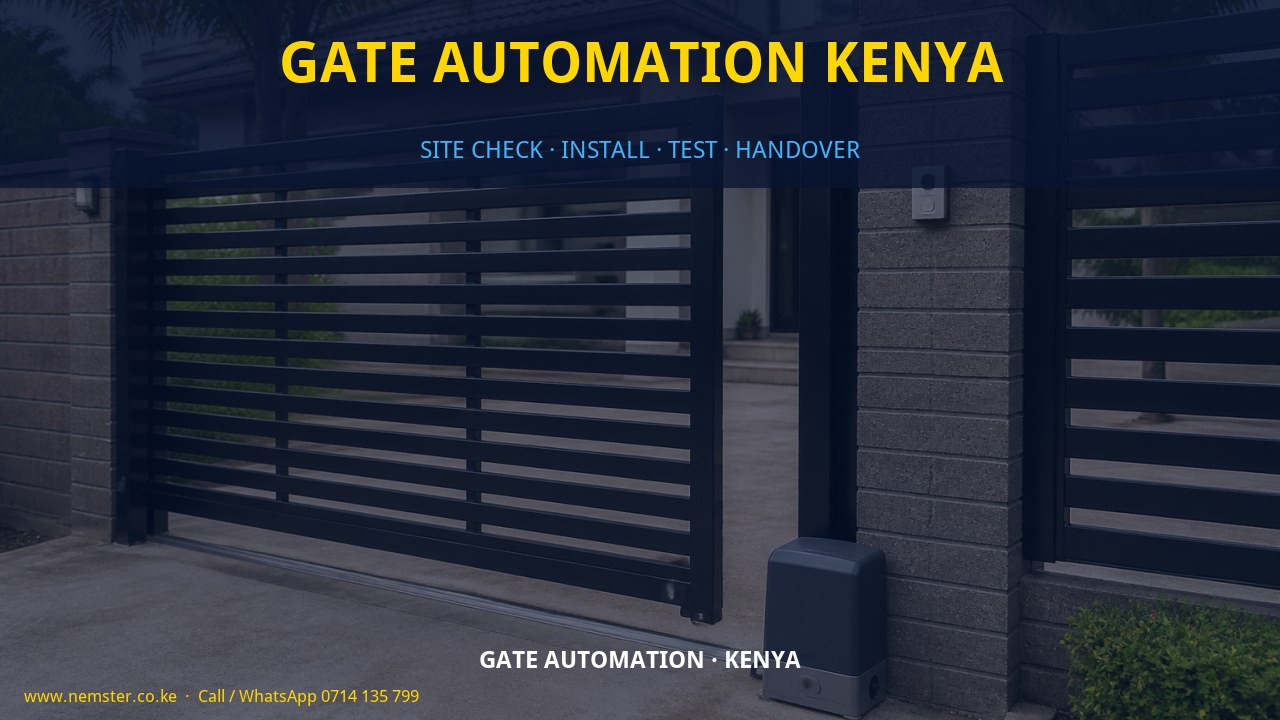 gate automation Kenya