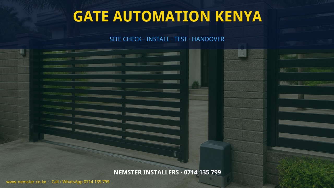 gate automation Kenya