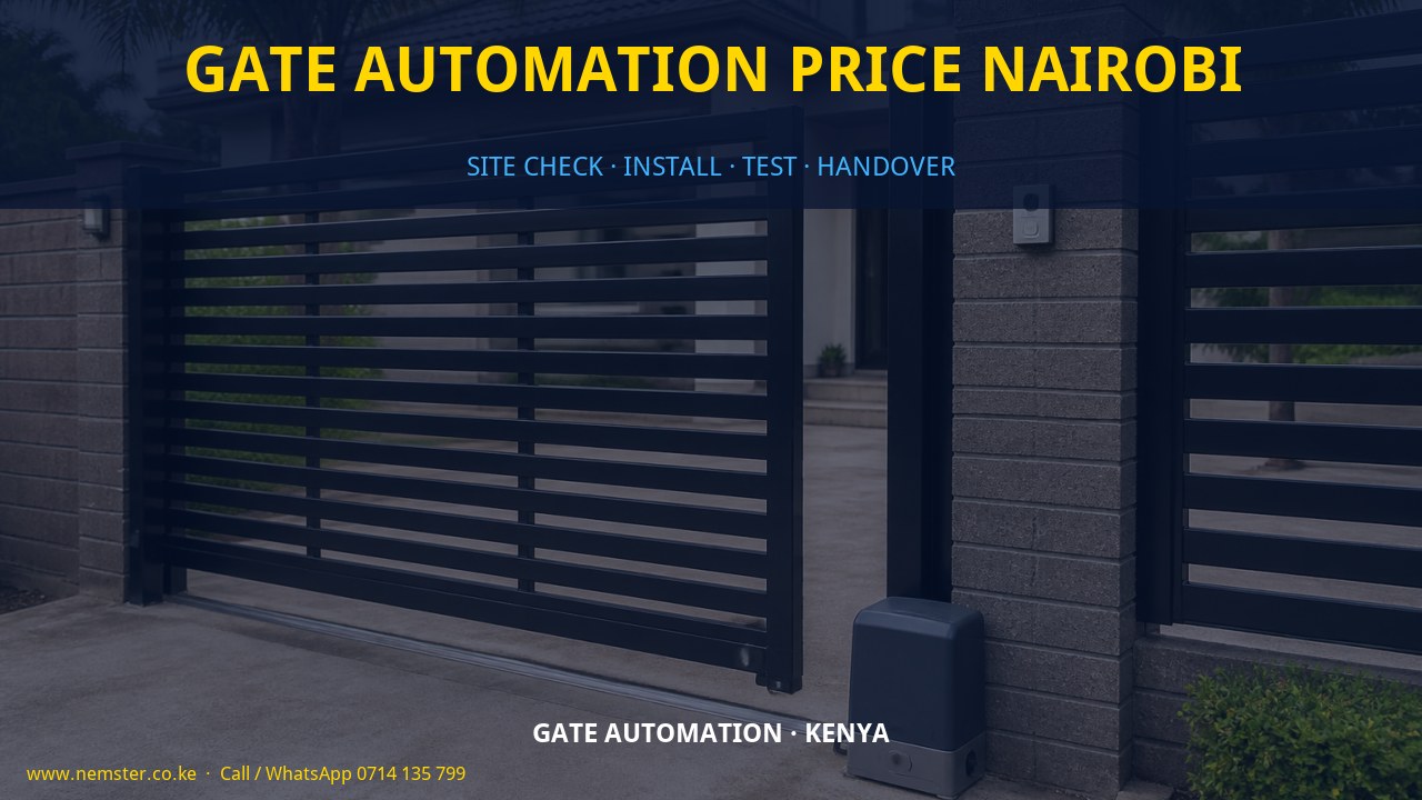 gate automation price Nairobi