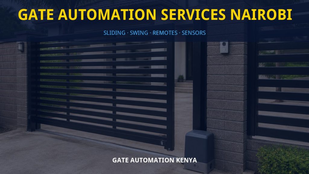 Gate automation services Nairobi