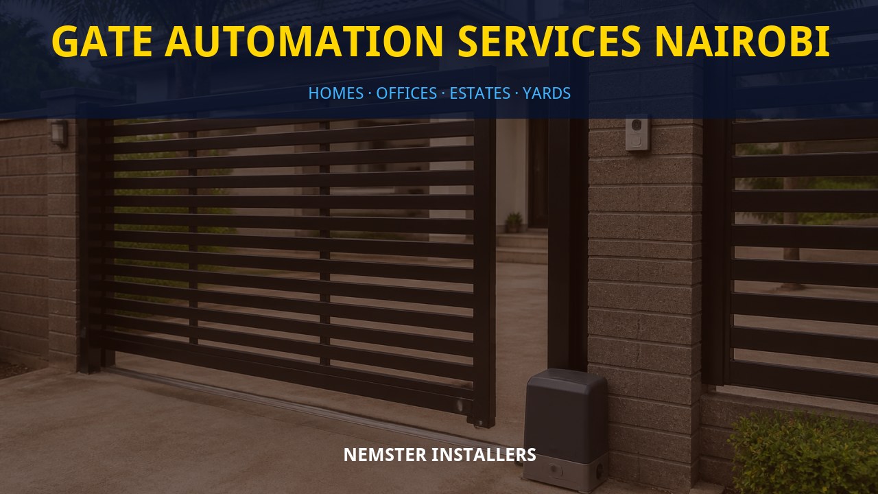 Gate automation services Nairobi