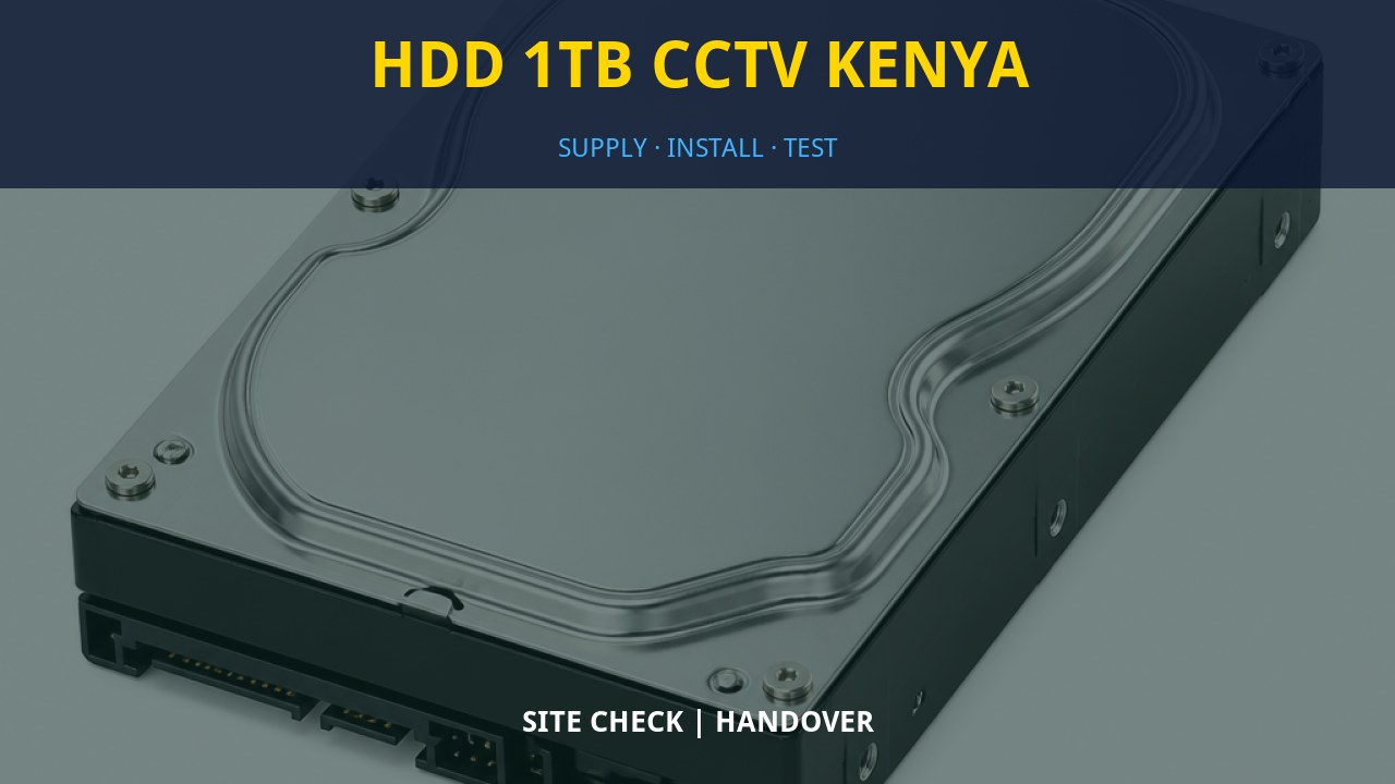 HDD 1TB CCTV Kenya