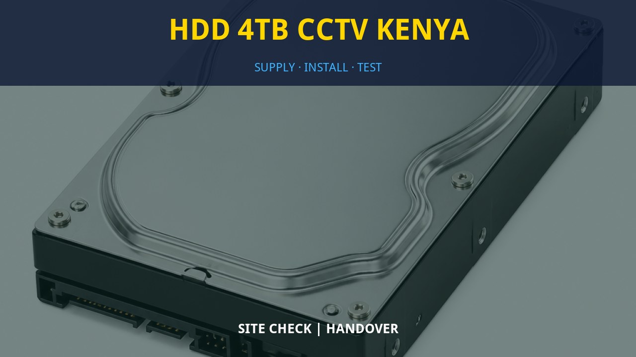 HDD 4TB CCTV Kenya