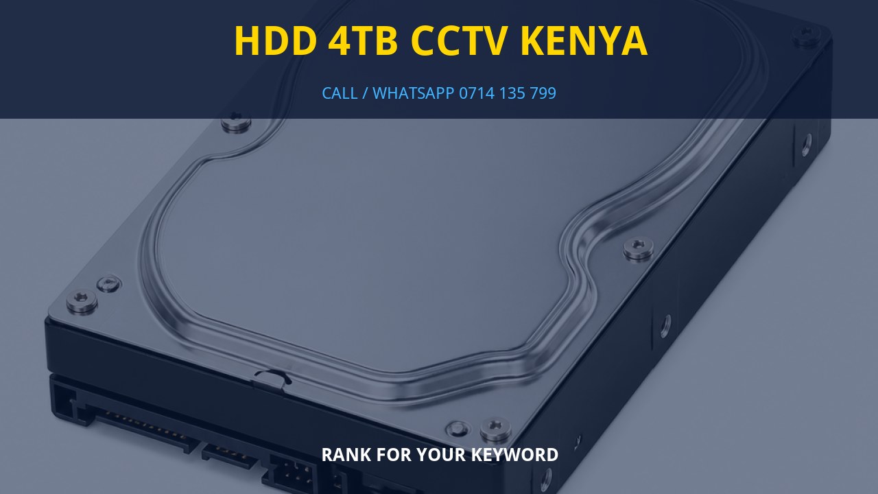 HDD 4TB CCTV Kenya