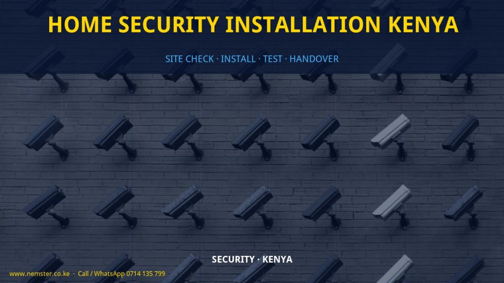 home security installation Kenya