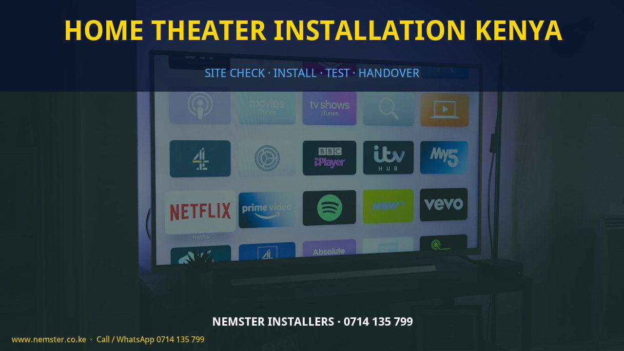 home theater installation Kenya home theater installation Kenya