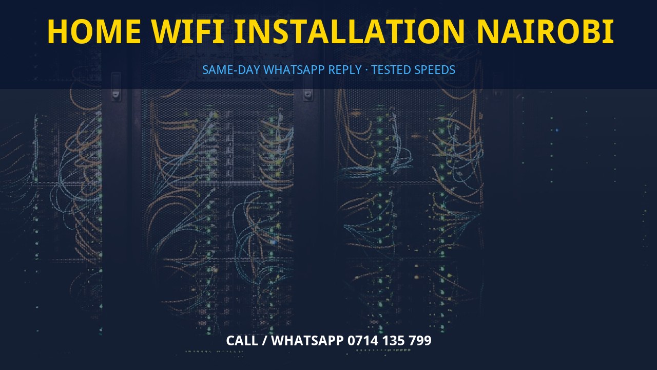 Home WiFi installation Nairobi Home WiFi installation Nairobi