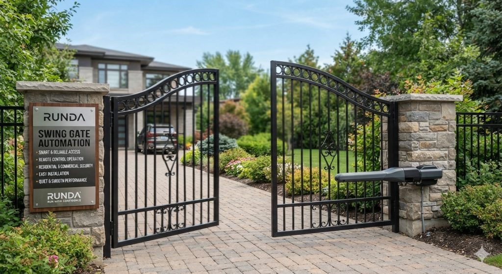 Swing gate automation Runda
