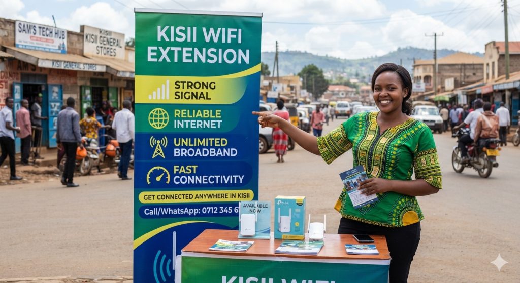 # WiFi Extension Kisii – Professional WiFi Installation & SetupAre you looking for **WiFi extension in Kisii** to improve internet coverage in your home, apartment, office, shop, hotel, or business? Nemster provides professional **WiFi installation and WiFi extension services in Kisii**, helping customers achieve stronger and more reliable wireless coverage in areas where the existing router signal is weak.
A weak WiFi signal can make browsing, streaming, video calls, CCTV systems, online work, and other internet services frustrating. With the right WiFi extension solution, you can extend network coverage to rooms, floors, buildings, outdoor areas, and other locations that are difficult to reach with a standard router.
## Professional WiFi Extension Kisii
Our **WiFi extension Kisii** service is designed for homes and businesses that need better internet coverage. We assess the property, identify areas with weak coverage, and recommend suitable networking equipment based on the size and layout of the building.
Depending on your requirements, a WiFi extension setup may use wireless access points, Ethernet cabling, outdoor access points, routers, switches, or other networking equipment.
Whether you need WiFi in one additional room or coverage across a large property, proper installation can provide a more stable network than simply placing a basic WiFi repeater in a random location.
## WiFi Installation Kisii
Nemster offers **WiFi installation in Kisii** for different types of properties, including:
* Homes
* Apartments
* Offices
* Shops
* Hotels
* Schools
* Restaurants
* Guest houses
* Commercial buildings
* Large compounds
Our technicians can help plan the network so that WiFi coverage reaches the areas where it is actually needed.
## Home WiFi Extension Kisii
Large homes can have WiFi dead zones caused by thick walls, multiple floors, distance from the router, and building materials. If your bedroom, kitchen, compound, upper floor, or other areas have weak WiFi, a properly designed **home WiFi extension in Kisii** can help improve coverage.
Access points can be positioned strategically around the property to provide better wireless coverage while maintaining a reliable connection to the main network.
## WiFi Extension for Apartments in Kisii
Apartments often require carefully planned WiFi coverage because several rooms and floors may need internet access.
A professional **WiFi extension for apartments in Kisii** can help extend network coverage to different rooms and areas. For larger apartment properties, multiple access points can be connected using network cables and configured as part of the same network.
This can provide better coverage for phones, laptops, smart TVs, CCTV cameras, and other connected devices.
## Office WiFi Installation Kisii
Reliable internet is important for modern offices. Employees may need WiFi for computers, smartphones, printers, cloud applications, video meetings, and other business services.
Our **office WiFi installation Kisii** service can include router configuration, access point installation, network cabling, switches, and WiFi optimization.
The goal is to create a network that provides appropriate coverage throughout the working areas while keeping the setup organized and easy to maintain.
## Business WiFi Extension Kisii
Businesses such as hotels, restaurants, shops, offices, and guest houses may need WiFi coverage across multiple rooms or buildings.
Nemster can design and install **business WiFi extension in Kisii** according to the size of the property and the number of users and devices expected to connect.
For larger installations, multiple access points can be connected through Ethernet cabling and network switches for improved reliability.
## Outdoor WiFi Extension Kisii
If you need internet coverage outside your main building, an **outdoor WiFi extension in Kisii** can be installed using suitable outdoor networking equipment.
Outdoor WiFi can be useful for:
* Compounds
* Gardens
* Hotels
* Restaurants
* Schools
* Farms
* Offices
* Parking areas
* Outdoor entertainment areas
The correct equipment depends on the required coverage distance, obstacles, network design, and environmental conditions.
## Long-Range WiFi Installation Kisii
For properties where the required WiFi coverage extends over a large area, a standard home router may not be enough.
A **long-range WiFi installation in Kisii** can use strategically positioned access points and network links to provide coverage over larger areas.
For buildings separated by significant distances, a point-to-point wireless link may also be considered where appropriate.
## WiFi Signal Booster and Extender Installation Kisii
Many customers search for a **WiFi signal booster in Kisii** when their existing internet connection is available but the wireless signal does not reach every part of the property.
Instead of installing equipment without checking the network layout, we recommend first identifying why the signal is weak. The appropriate solution could be an access point, wired extender, mesh system, or another networking configuration.
A correctly positioned device can provide considerably better coverage than an extender installed where the original signal is already very weak.
## WiFi Access Point Installation Kisii
For reliable coverage across a larger property, **WiFi access point installation in Kisii** can be an effective solution.
Access points can be connected to the main router through Ethernet cables and installed in strategic locations. Multiple access points can be configured to provide wireless coverage throughout the property.
This approach is particularly useful for offices, hotels, schools, apartments, and large homes.
## WiFi Troubleshooting Kisii
If your WiFi keeps disconnecting, has weak coverage, or becomes slow in certain areas, the problem may be caused by interference, poor router placement, overloaded equipment, damaged cables, configuration problems, or insufficient coverage.
Nemster can help with **WiFi troubleshooting in Kisii**, including checking network equipment, cables, access points, router configuration, and coverage.
## Why Professional WiFi Installation Matters
Simply buying a WiFi extender does not always solve coverage problems. A professional installation considers the structure of the property, distance between networking equipment, obstacles, cable routes, expected users, and the number of connected devices.
A properly planned WiFi network can help provide:
* Better WiFi coverage
* Fewer dead zones
* More reliable connections
* Better network organization
* Improved connectivity across larger properties
* Easier future expansion
## WiFi Extension Kisii for Starlink and Other Internet Connections
If you use Starlink or another internet service and the main router does not provide coverage across your entire property, WiFi extension equipment can be added to distribute the connection.
Nemster can help extend internet connectivity from the main router to additional rooms, buildings, offices, apartments, or outdoor areas depending on the property and required coverage.
## How Our WiFi Extension Service Works
### 1. Property Assessment
We identify the areas that require WiFi coverage and check the existing network equipment.
### 2. Network Planning
We determine suitable locations for routers, access points, switches, and cables.
### 3. Equipment Installation
The required networking equipment is installed and connected correctly.
### 4. Configuration
The network equipment is configured to work together and provide the required wireless coverage.
### 5. Testing
The WiFi network is tested in different areas to identify coverage problems and confirm connectivity.
## Affordable WiFi Extension Kisii
The cost of **WiFi extension in Kisii** depends on several factors, including the size of the property, number of access points, cable length, networking equipment, installation requirements, and the distance between buildings.
For an accurate quotation, provide your location, property type, approximate size, and the areas where you need WiFi coverage.
## Areas We Can Serve in Kisii
Nemster can provide WiFi networking and installation services around **Kisii Town and surrounding areas**, subject to technician availability.
You can contact us if you need WiFi installation, WiFi extension, router setup, access point installation, network cabling, or WiFi troubleshooting.
## Get WiFi Extension Kisii Services
If you are searching for **WiFi extension Kisii**, **WiFi installer Kisii**, **WiFi technician Kisii**, or **WiFi installation Kisii**, Nemster can help you plan and install a suitable network for your property.
For a quotation or installation inquiry, contact **Nemster on 0714135799**.
**Nemster – Professional Solar, CCTV, Starlink & Electrical Installation in Kenya.**
### Frequently Asked Questions
**How much does WiFi extension cost in Kisii?**
The cost depends on the size of the property, number of access points, cabling, equipment, and installation requirements. Contact Nemster for a quotation based on your property.
**Can you extend WiFi to another floor?**
WiFi extension Kisii