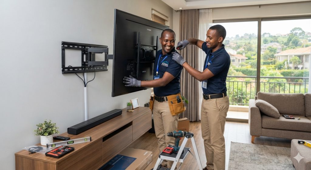 TV mounting services Runda
