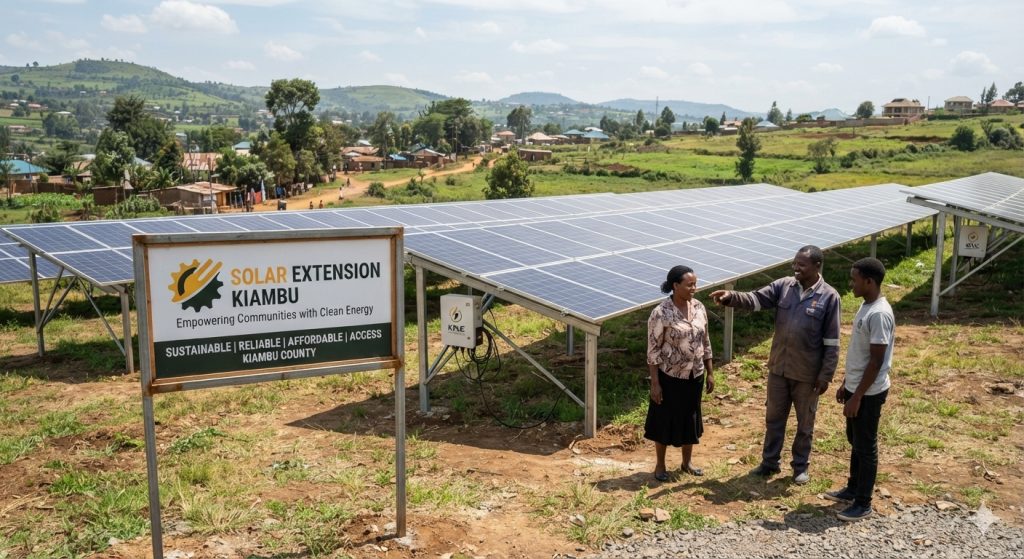 Solar extension Kiambu