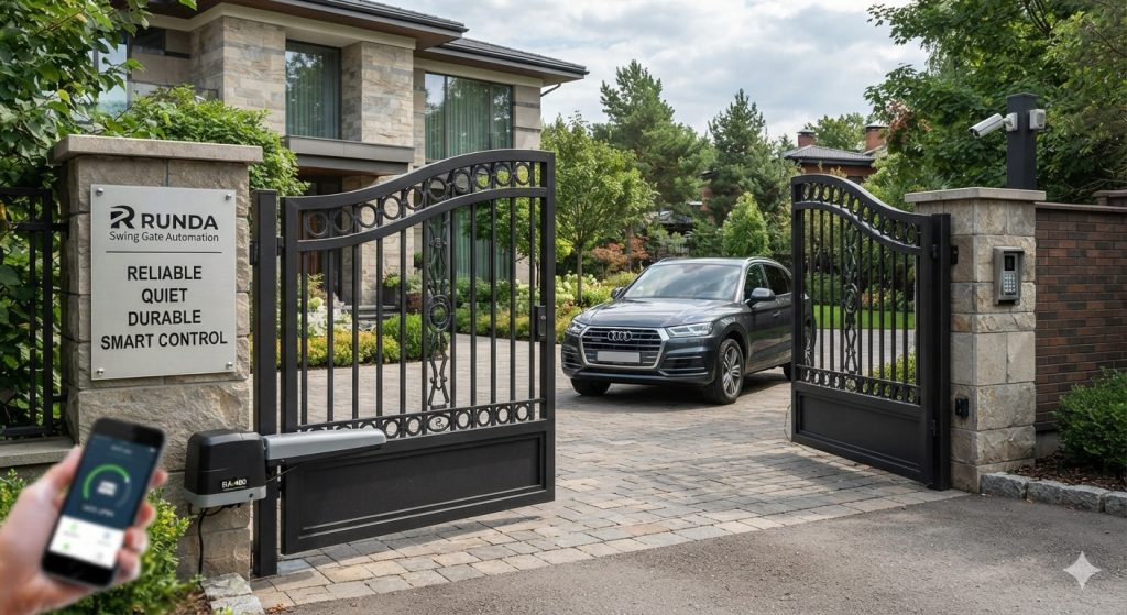 Swing gate automation Runda