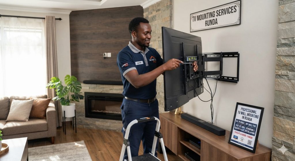 TV mounting services Runda