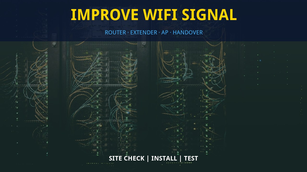 Improve WiFi signal