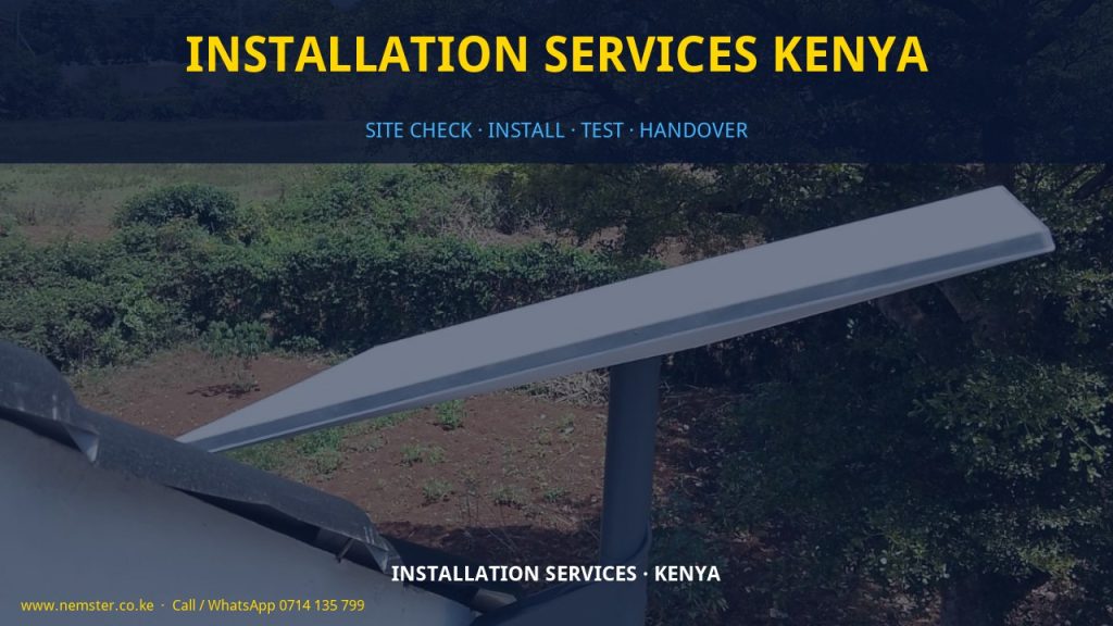 installation services Kenya