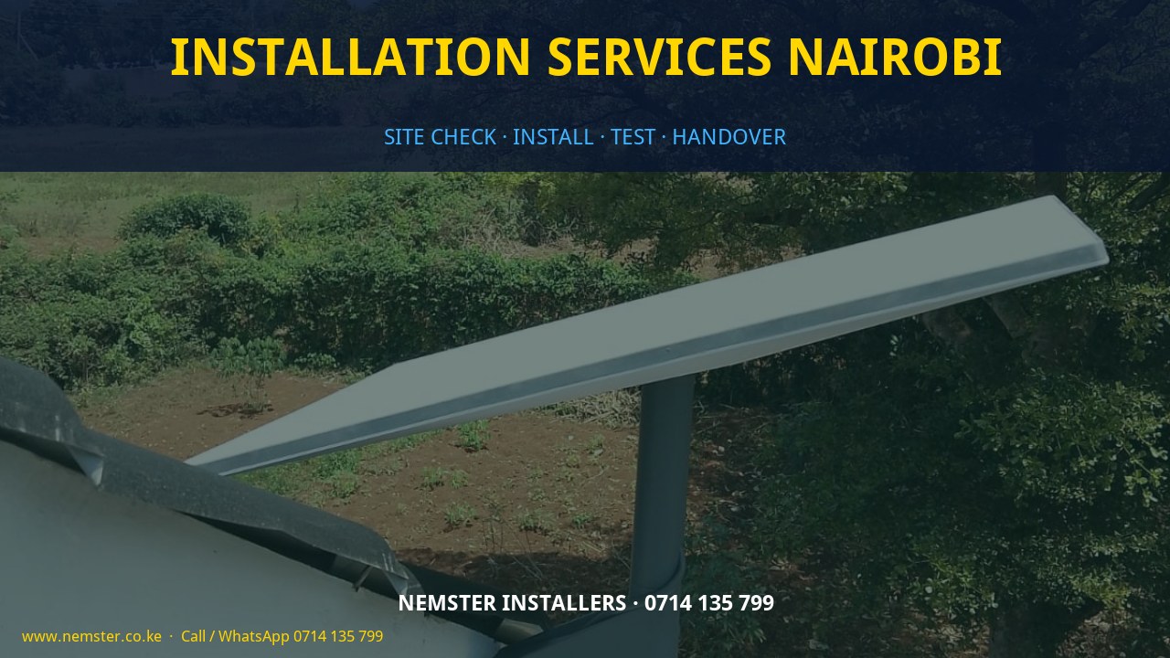 installation services Nairobi installation services Nairobi