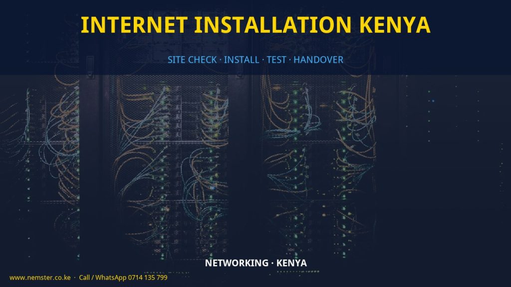 internet installation Kenya