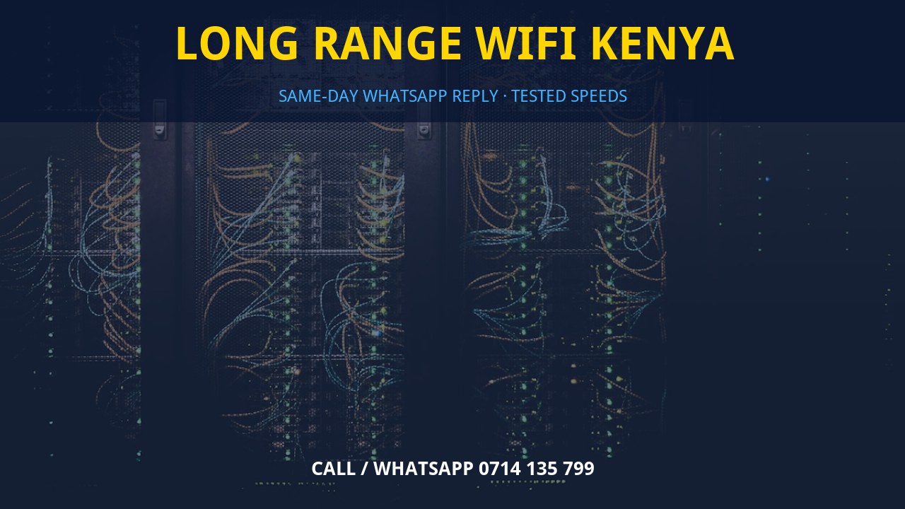 Long range WiFi Kenya Long range WiFi Kenya