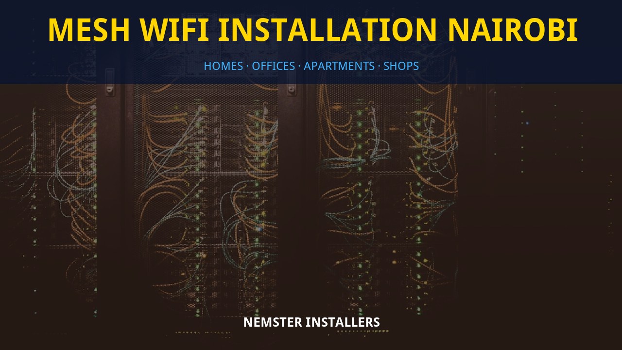 Mesh WiFi installation Nairobi