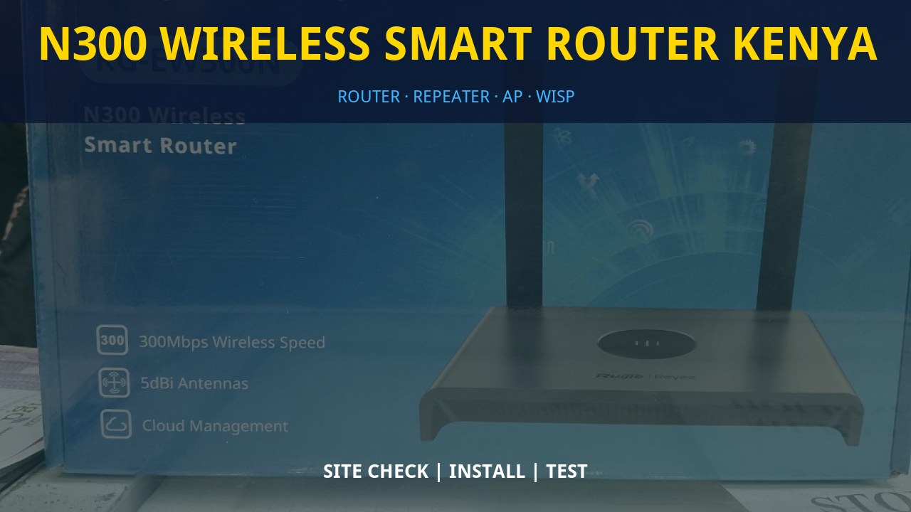 N300 Wireless Smart Router Kenya