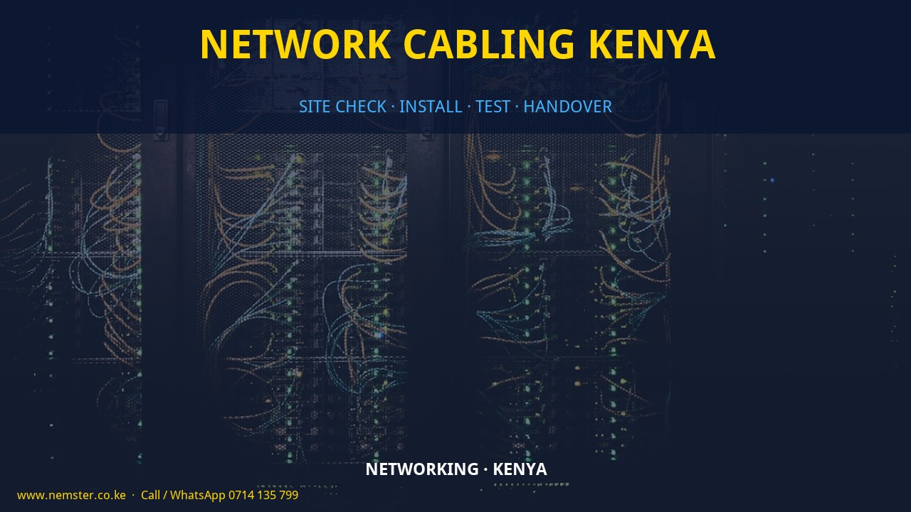 network cabling Kenya