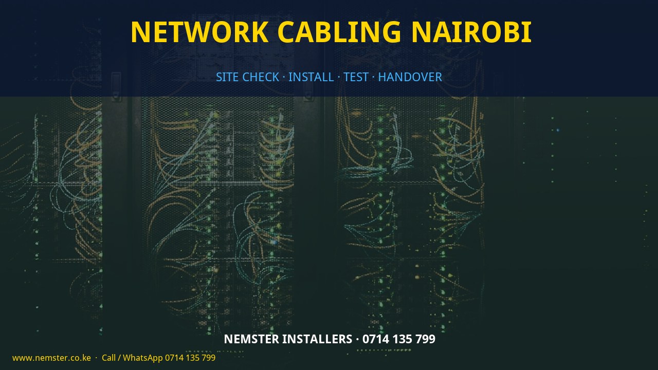 network cabling Nairobi