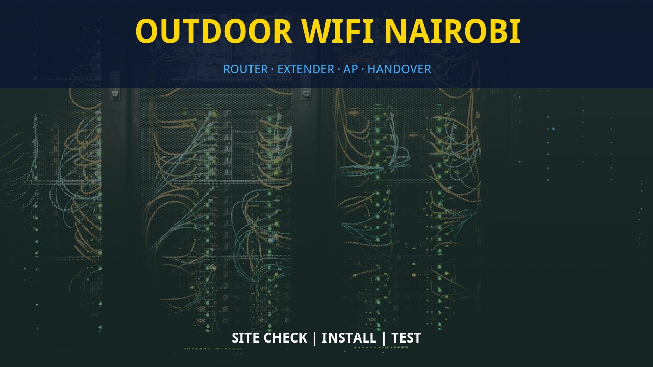 Outdoor WiFi Nairobi