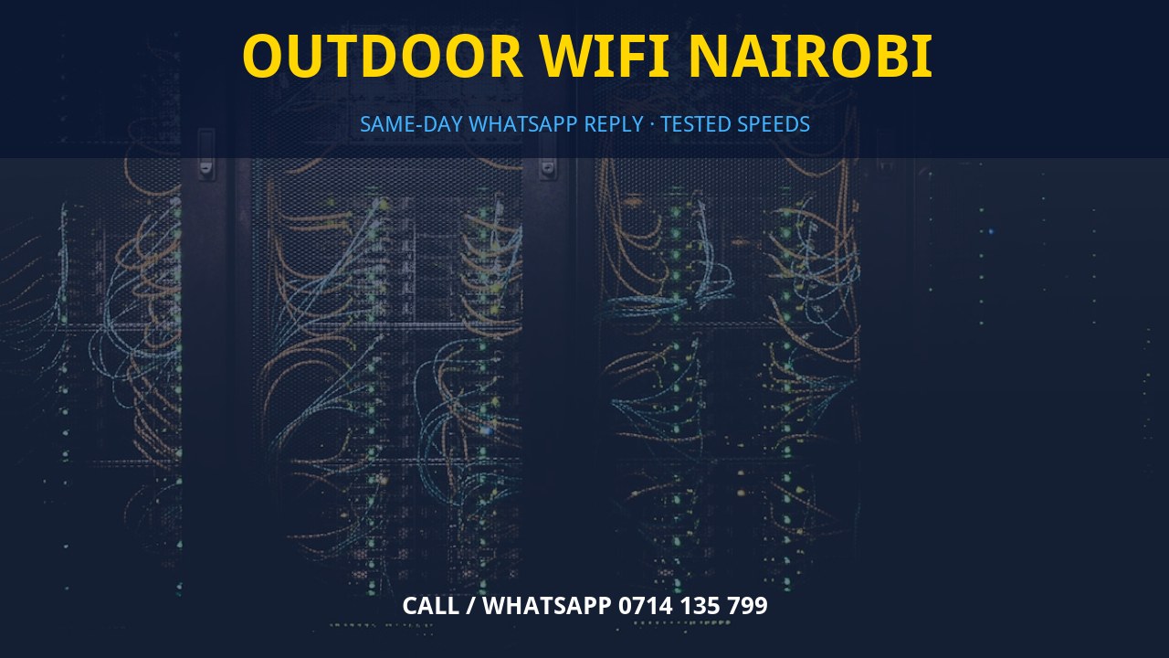 Outdoor WiFi Nairobi