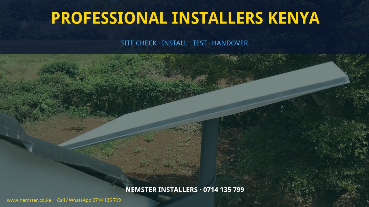 professional installers Kenya professional installers Kenya