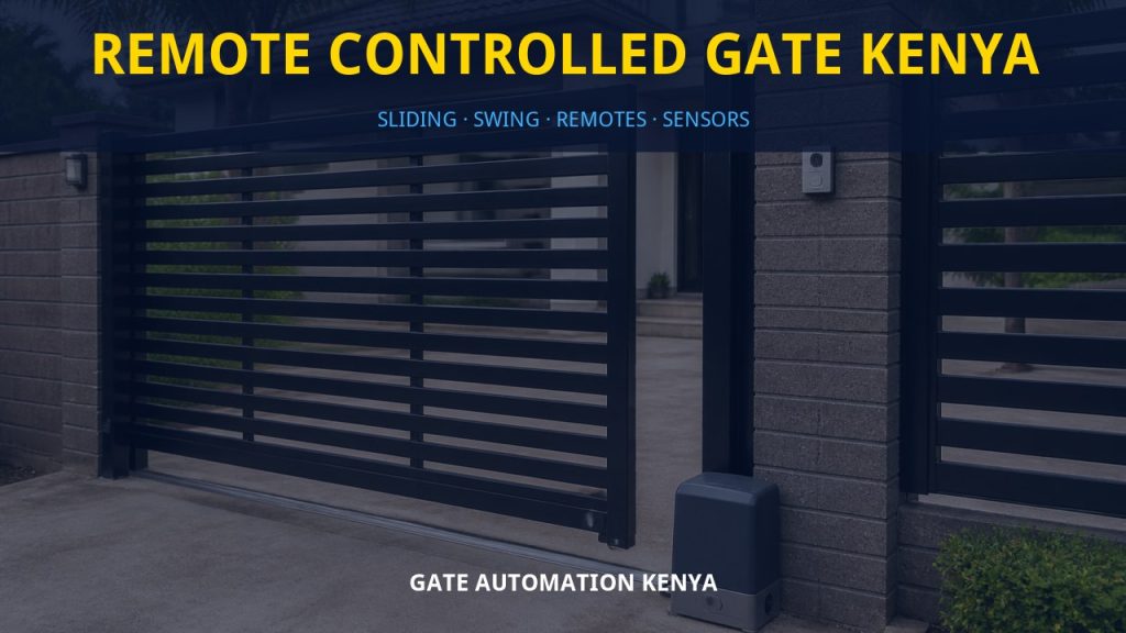 Remote controlled gate Kenya