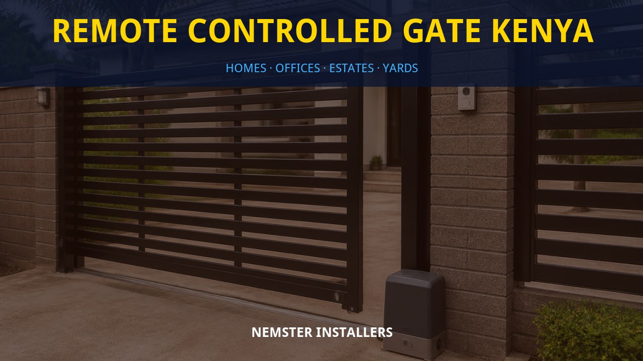 Remote controlled gate Kenya Remote controlled gate Kenya
