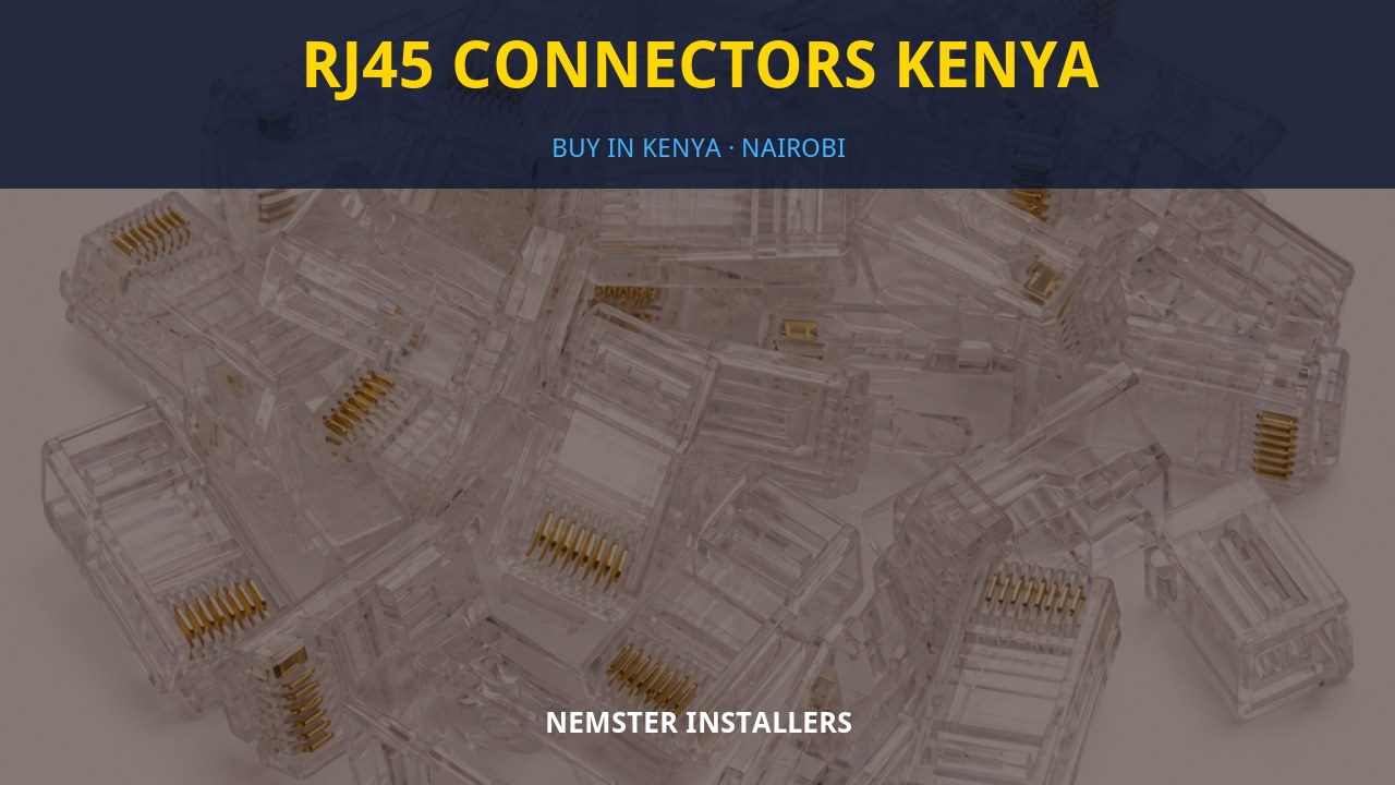RJ45 Connectors Kenya RJ45 Connectors Kenya