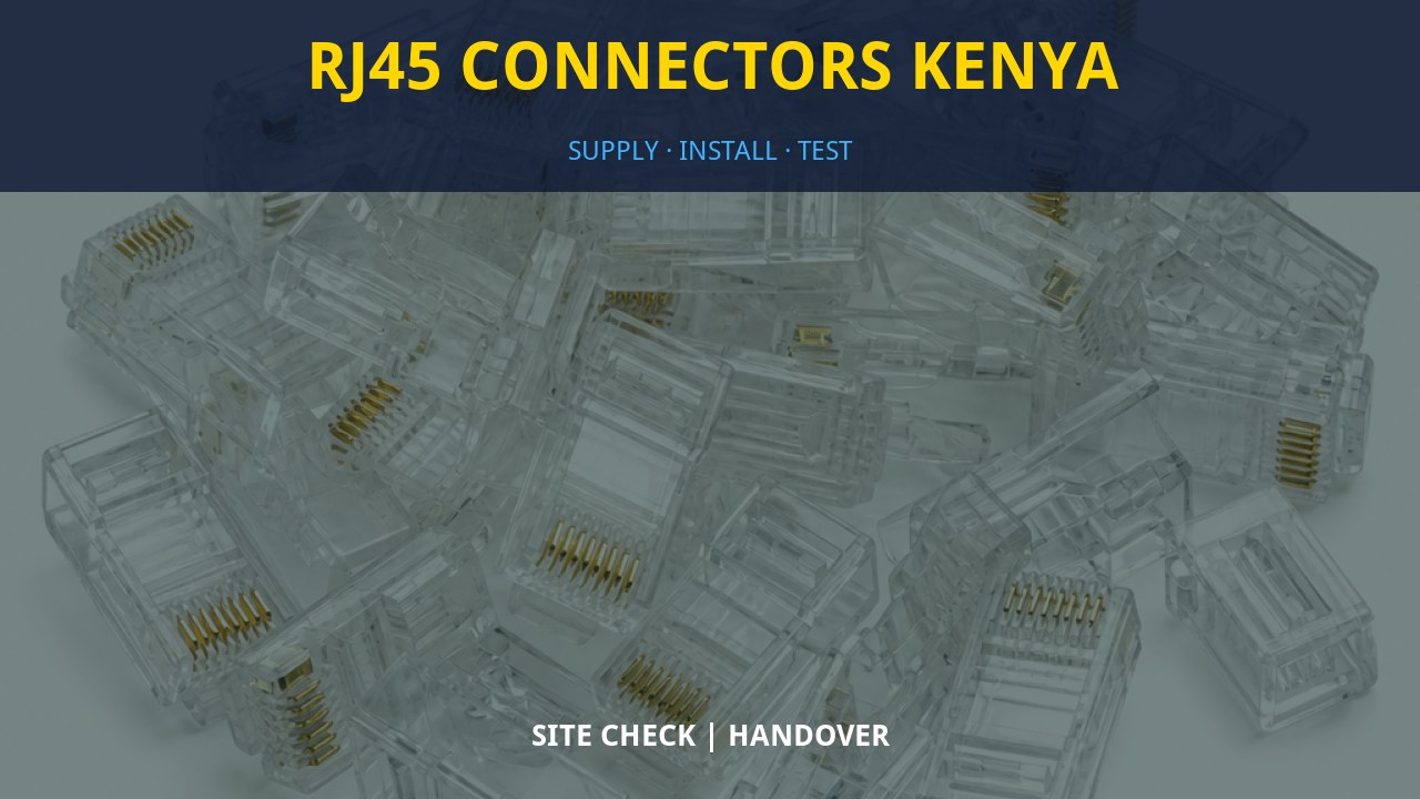 RJ45 Connectors Kenya RJ45 Connectors Kenya