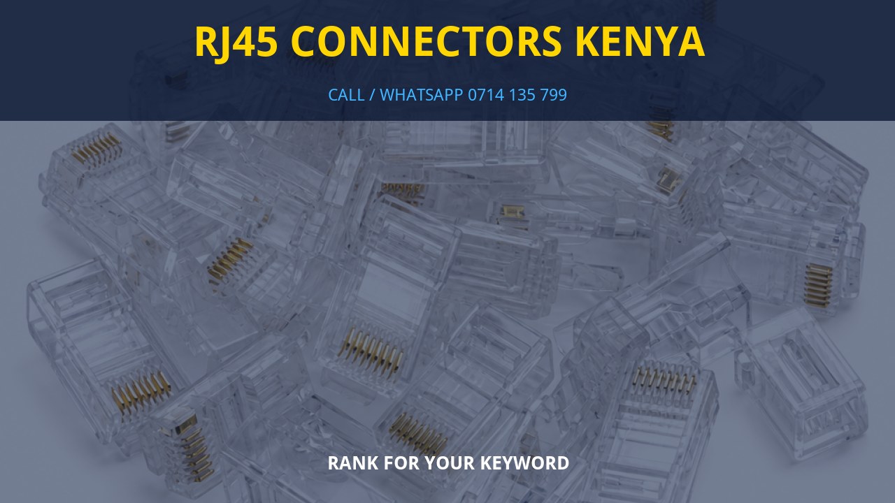 RJ45 Connectors Kenya RJ45 Connectors Kenya