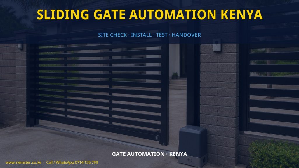 sliding gate automation Kenya