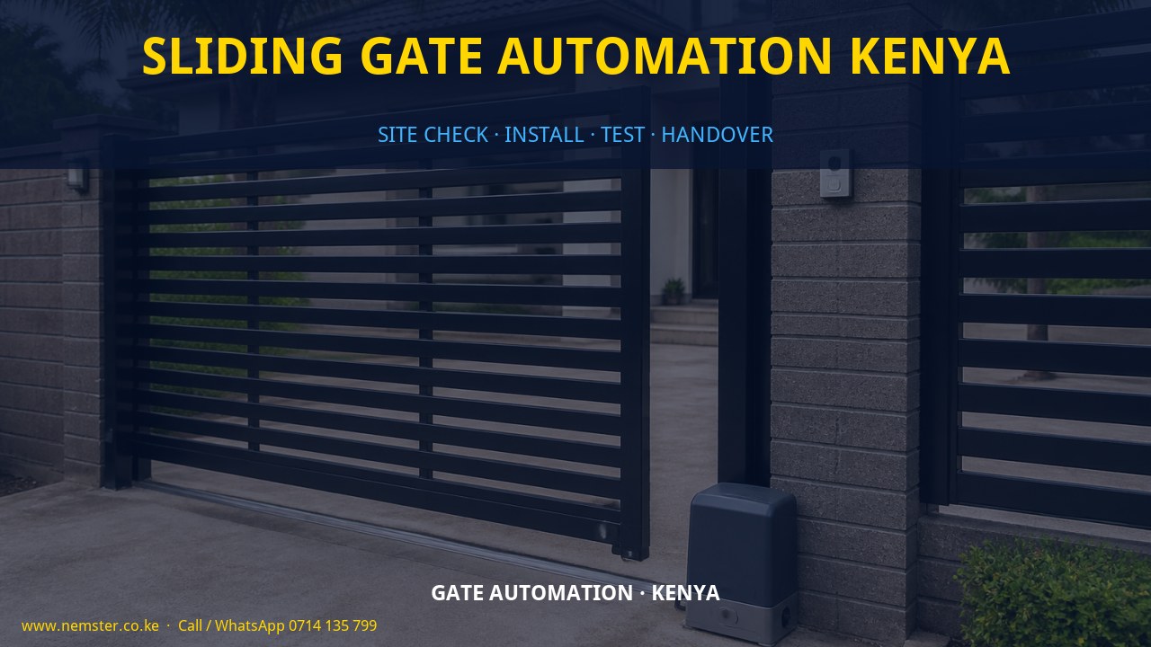 sliding gate automation Kenya