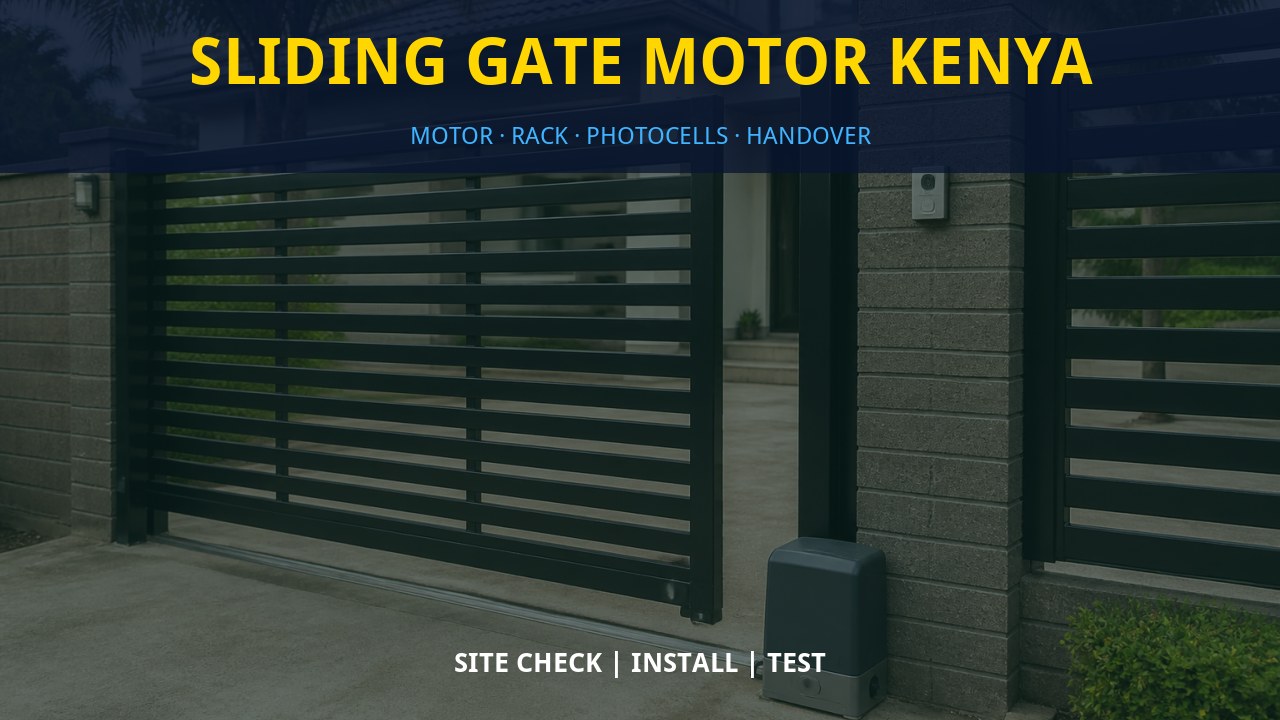 Sliding gate motor Kenya