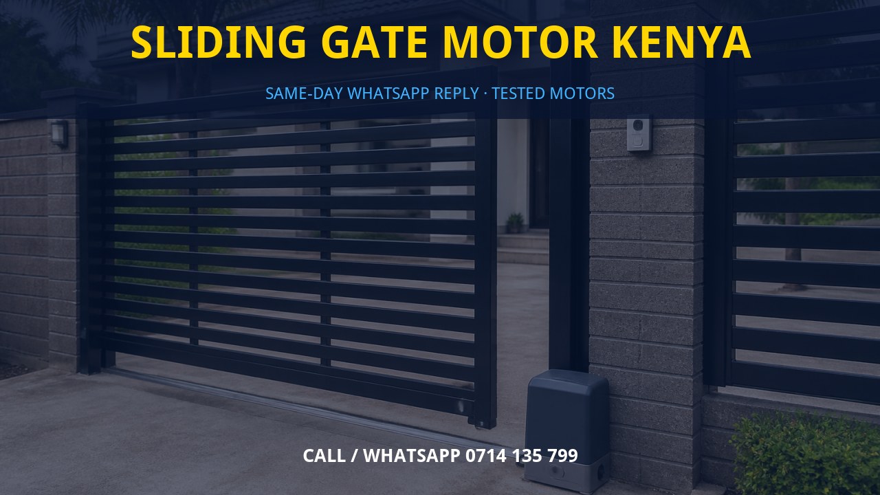 Sliding gate motor Kenya