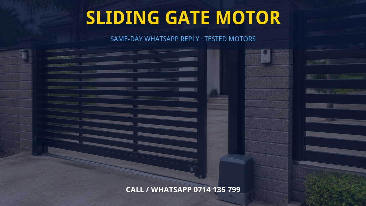 Sliding gate motor Sliding gate motor